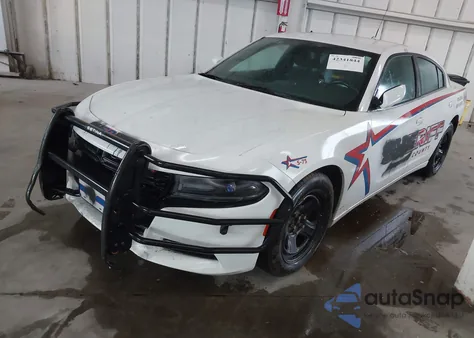 2016 Dodge Charger Police z USA, uszkodzony, nr VIN 2C3CDXATXGH133863